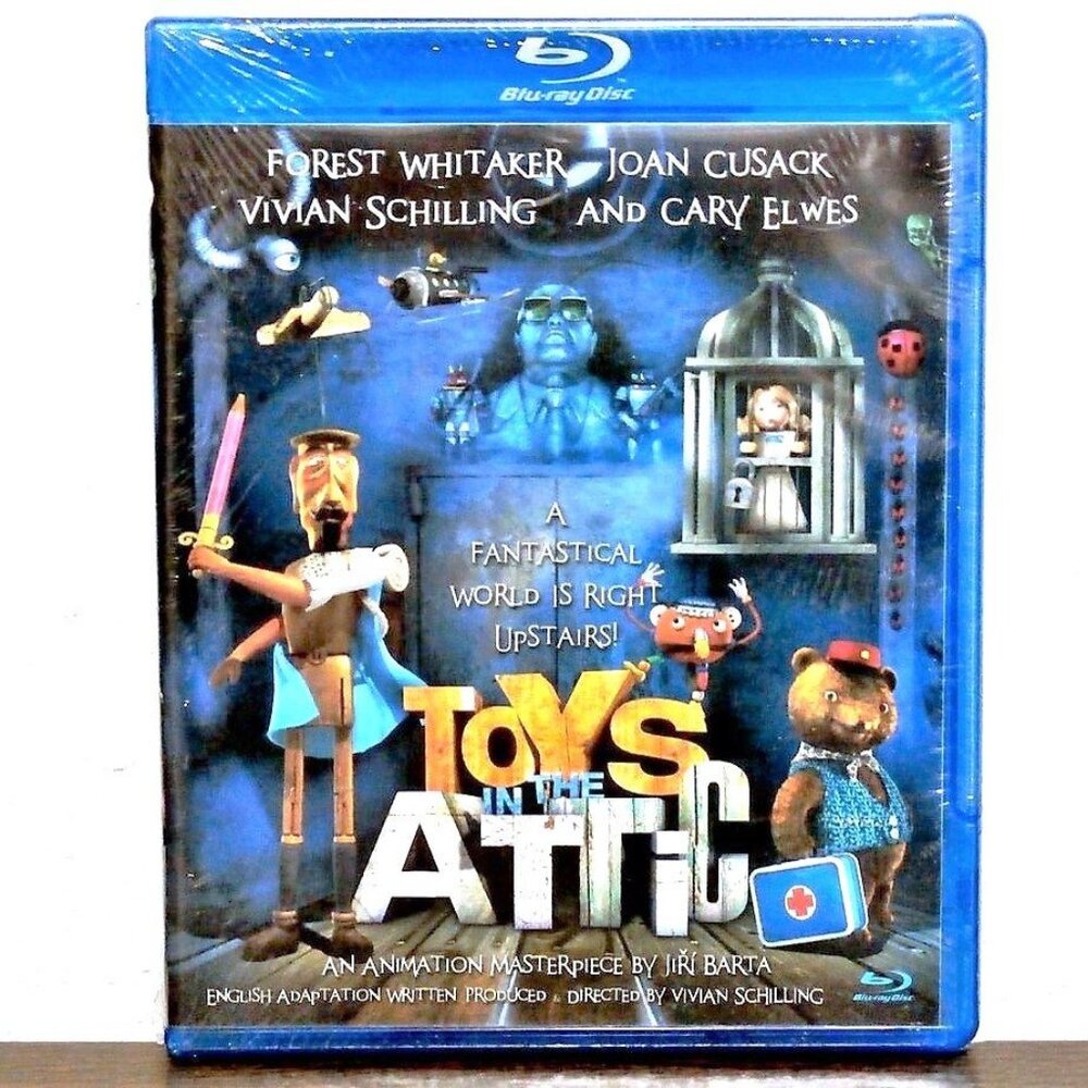 TOYS IN THE ATTIC BLU-RAY Forest Whitaker, Joan Cusack ~ BRAND NEW! ~